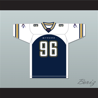 Jamal 'Deathblow' Duff 96 Los Angeles Xtreme Home Football Jersey