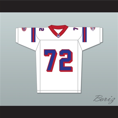 Faizon Love Jamal Jackson 72 Washington Sentinels Away Football Jersey The Replacements Includes League Patch