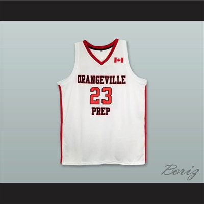 Jamal Murray 23 Orangeville Prep White Basketball Jersey