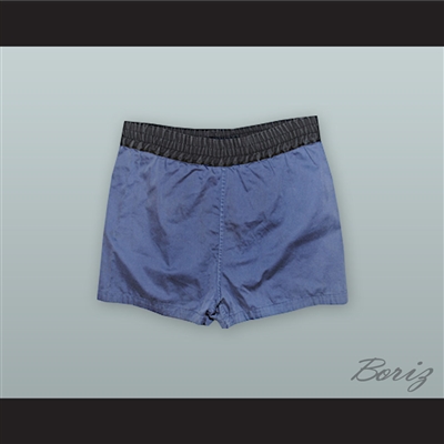 James Braddock Blue Boxing Shorts