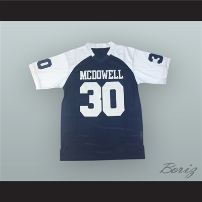 James Conner 30 McDowell High School Trojans Navy Blue Football Jersey