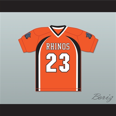 Jammie Jammie-Jammie 23 Rhinos Football Jersey with Patches Key & Peele