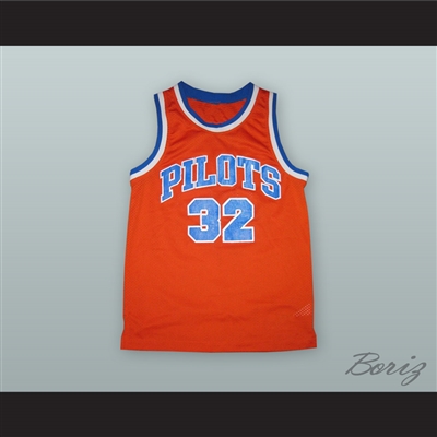 Jason Kidd 32 St. Joseph Notre Dame High School Pilots Orange Basketball Jersey