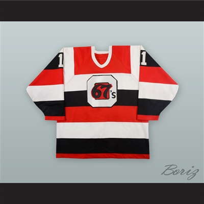 Jason Snow 11 Ottawa 67â€™s Hockey Jersey