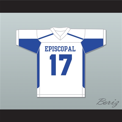 Jaylen Waddle 17 Episcopal High School Knights White Football Jersey 3