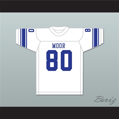 Jerry Rice 80 Moor High School White Football Jersey