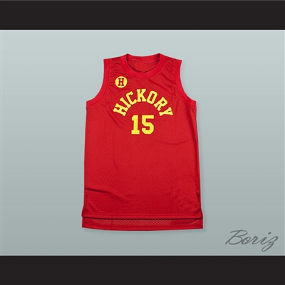 Jimmy Chitwood 15 Hickory Hoosiers High School Basketball Jersey