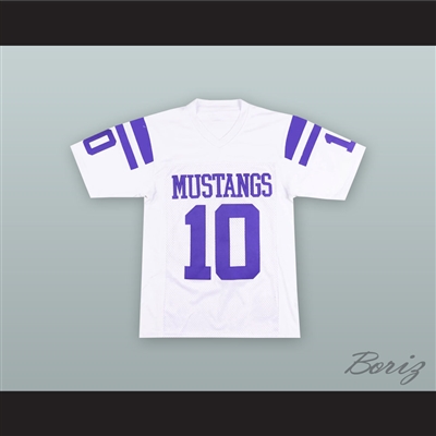 Jimmy Garoppolo 10 Rolling Meadows High School Mustangs White Football Jersey