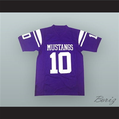 Jimmy Garoppolo 10 Rolling Meadows High School Mustangs Purple Football Jersey
