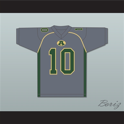 Joe Burrow 10 Athens High School Bulldogs Dark Gray Football Jersey 2