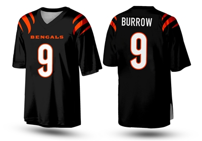 Joe Burrow 10 Athens High School Bulldogs Dark Gray Football Jersey 1