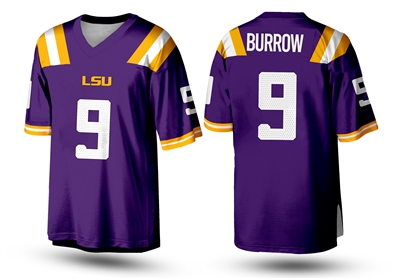 Joe Burrow 10 Athens High School Bulldogs Dark Gray Football Jersey 1
