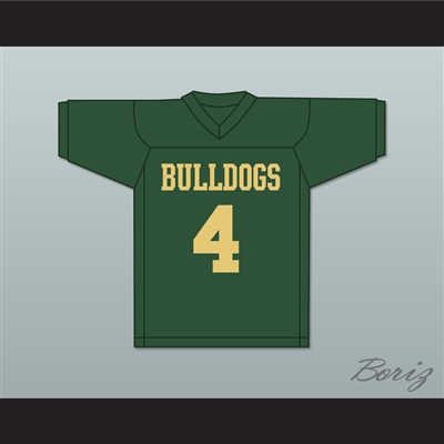 Joe Burrow 4 Athens Middle School Bulldogs Green Football Jersey 2