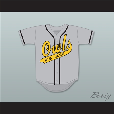 Joe David West 5 Big Lake Owls Away Baseball Jersey The Rookie