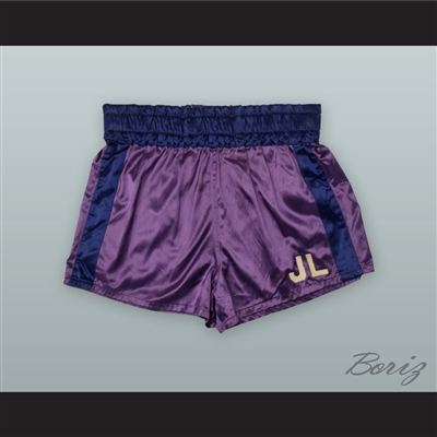 Joe Louis Purple Boxing Shorts