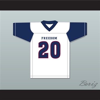 Joe Mixon 20 Freedom High School Falcons White Football Jersey 1