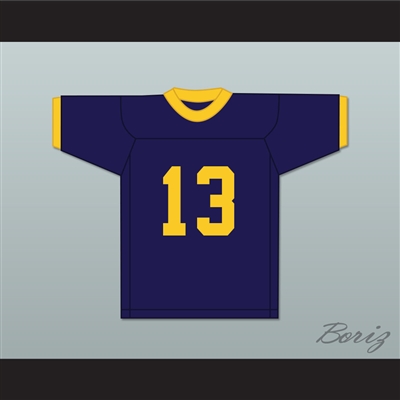 Joe Montana 13 Ringgold High School Rams Navy Blue Football Jersey