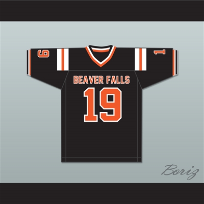 Joe Namath 19 Beaver Falls High School Tigers Black Football Jersey 2