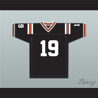 Joe Namath 19 Beaver Falls High School Tigers Black Football Jersey 3