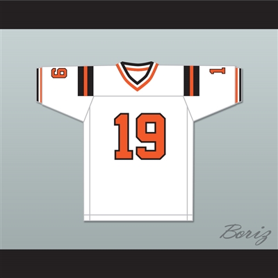 Joe Namath 19 Beaver Falls High School Tigers White Football Jersey 1