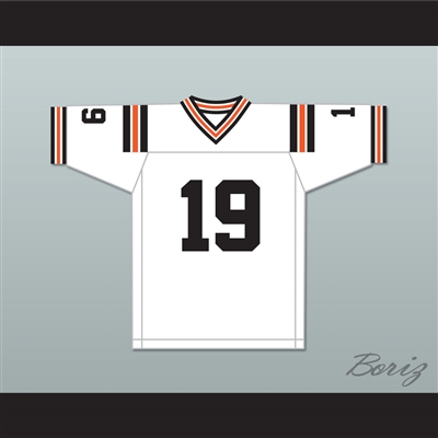 Joe Namath 19 Beaver Falls High School Tigers White Football Jersey 3