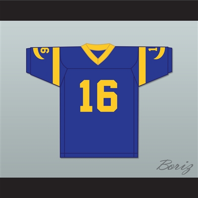 Joe Pendleton 16 Pro Career Blue Football Jersey Heaven Can Wait