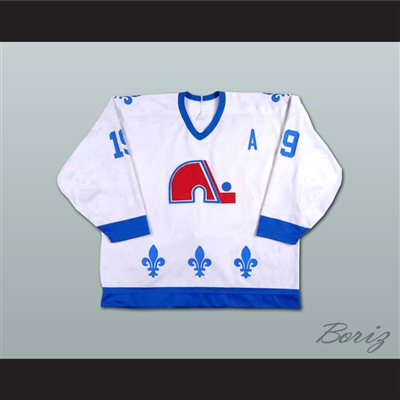 Joe Sakic 19 Quebec Nordiques Hockey Jersey