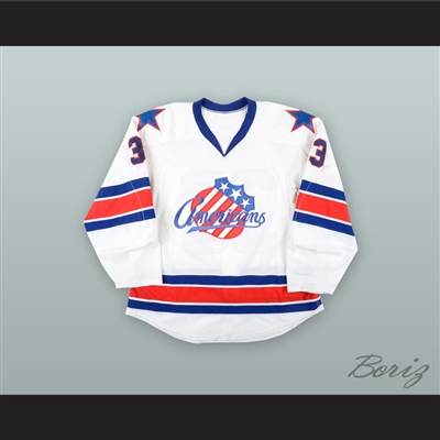 Joel Armia 33 Rochester Americans White Hockey Jersey