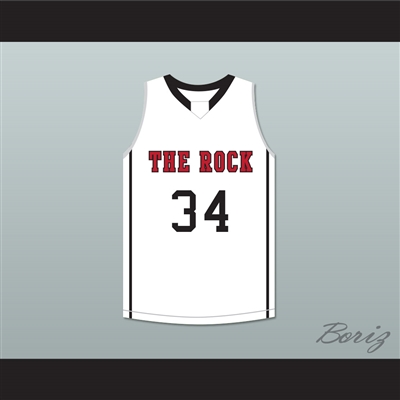 Joel Embiid 34 The Rock High School White Basketball Jersey