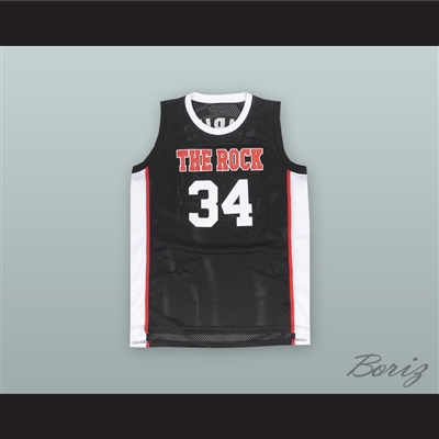 Joel Embiid 34 The Rock High School Black Alternate Basketball Jersey