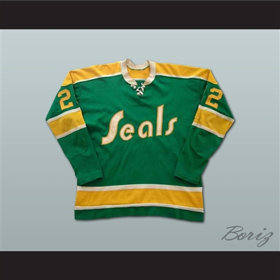 Joey Johnston California Golden Seals Hockey Jersey