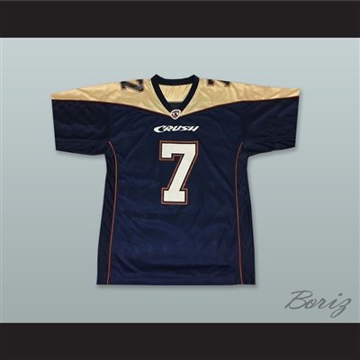 John Elway 7 Colorado Crush Navy Blue Football Jersey