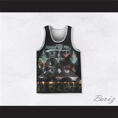 John Lennon 10 Stand by Me Holding Hands Basketball Jersey