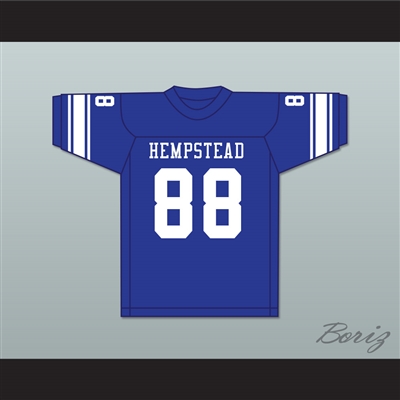 John Mackey 88 Hempstead High School Tigers Blue Football Jersey 2
