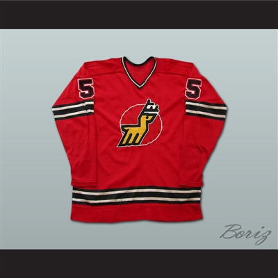 John Miszuk WHA Michigan Stags Hockey Jersey