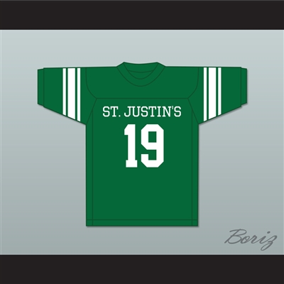 Johnny Unitas 19 St Justin's High School Pittsburgh Green Football Jersey