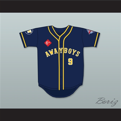 Jon Stewart 9 Awayboys Baseball Jersey 6th Annual Rock N' Jock Softball Challenge 1995
