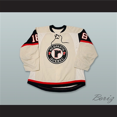 Jonathan Audy Marchessault 18 Quebec Remparts Home Hockey Jersey