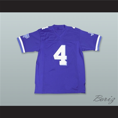 Jonathon Moxon 4 West Canaan Coyotes Football Jersey Includes State Champs Patch