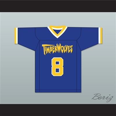 Josh Framm 8 Fernfield Timberwolves Football Jersey