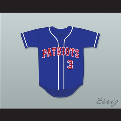 Josh Hader 3 Old Mill High School Patriots Blue Baseball Jersey 2