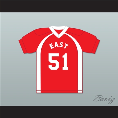 East/West College Bowl T.J. Juckson 51 East Football Jersey Key & Peele