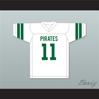 Junior Seau 11 Oceanside High School Pirates White Football Jersey