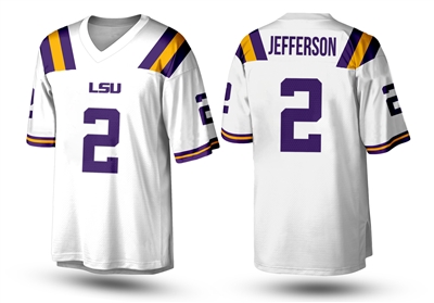 Justin Jefferson  Football Jersey sewn custom