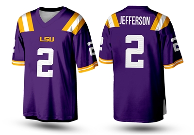 Justin Jefferson  Football Jersey sewn custom