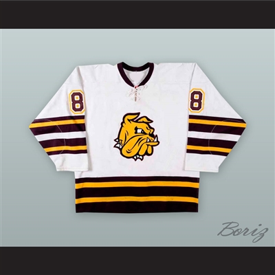 Justin Williams 8 University of Minnesota-Duluth Bulldogs Hockey Jersey