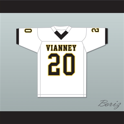 Kyren Williams 20 St. John Vianney High School Griffins White Football Jersey 1