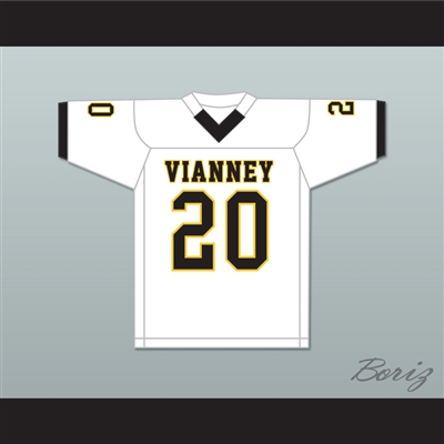 Kyren Williams 20 St. John Vianney High School Griffins White Football Jersey 2