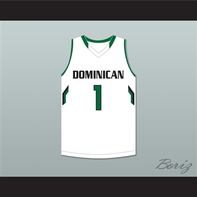 Kostas Antetokounmpo 1 Dominican High School Knights White Basketball Jersey 1