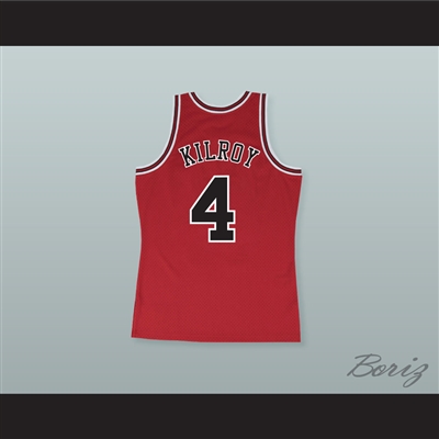 Johnny Kilroy 4 Pro Career Red Basketball Jersey